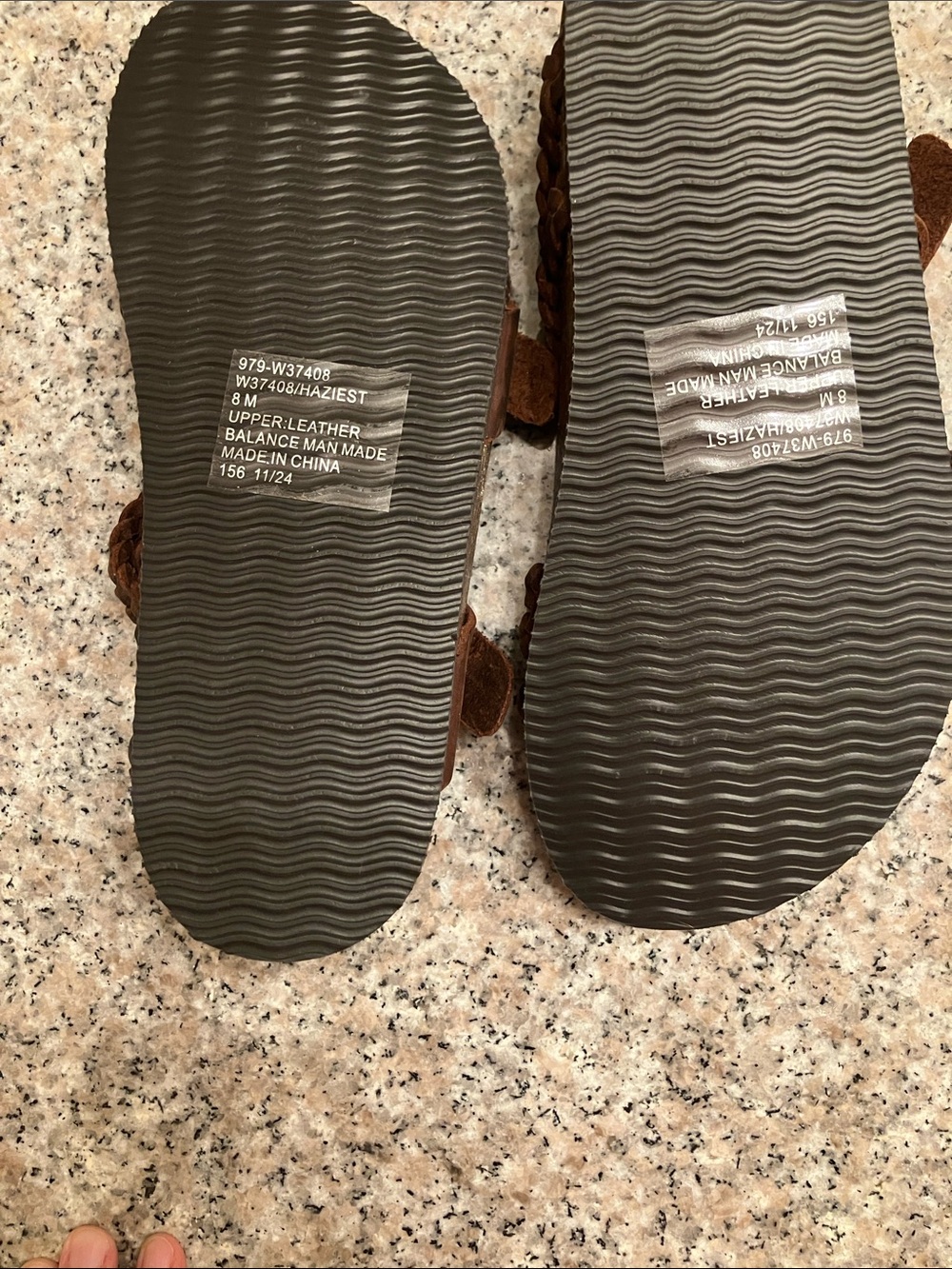 Strappy Leather Sandals - Picture 3 of 3